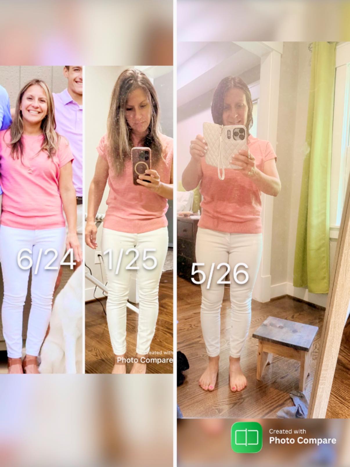 The scale can be the biggest liar and doesn’t tell the full story of my whole health journey 

For 18 months I showed up. Strength training 2–5 days a week. A run when I could get it. Walking Nala almost every single morning. Eating protein (so I thought) and drinking my water with electrolytes
And you know what the scale gave me back after all of that?
About two pounds less.

Two. 🙃

If I had only listened to that number, I would've quit a hundred times. I would've believed the lie that nothing was happening, that my body was not responding, that I was doing everything "right" for absolutely nothing.

But here's what that little machine could never measure: my face. My belly. The inflammation that quietly went down month after month. The way my clothes started fitting like they were finally made for me.

So if you're doing everything right and the number won't move, it’s all good my friend. You are not imagining it. Your body might be changing in ways that scale will never show you.

It's a brand new month. Don't you dare quit on yourself over a number on the bathroom floor. 

are you a scale person or a how-do-my-jeans-fit person? 👇